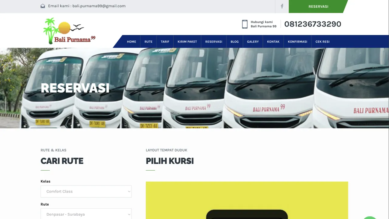 Bali Purnama 99 website screenshot